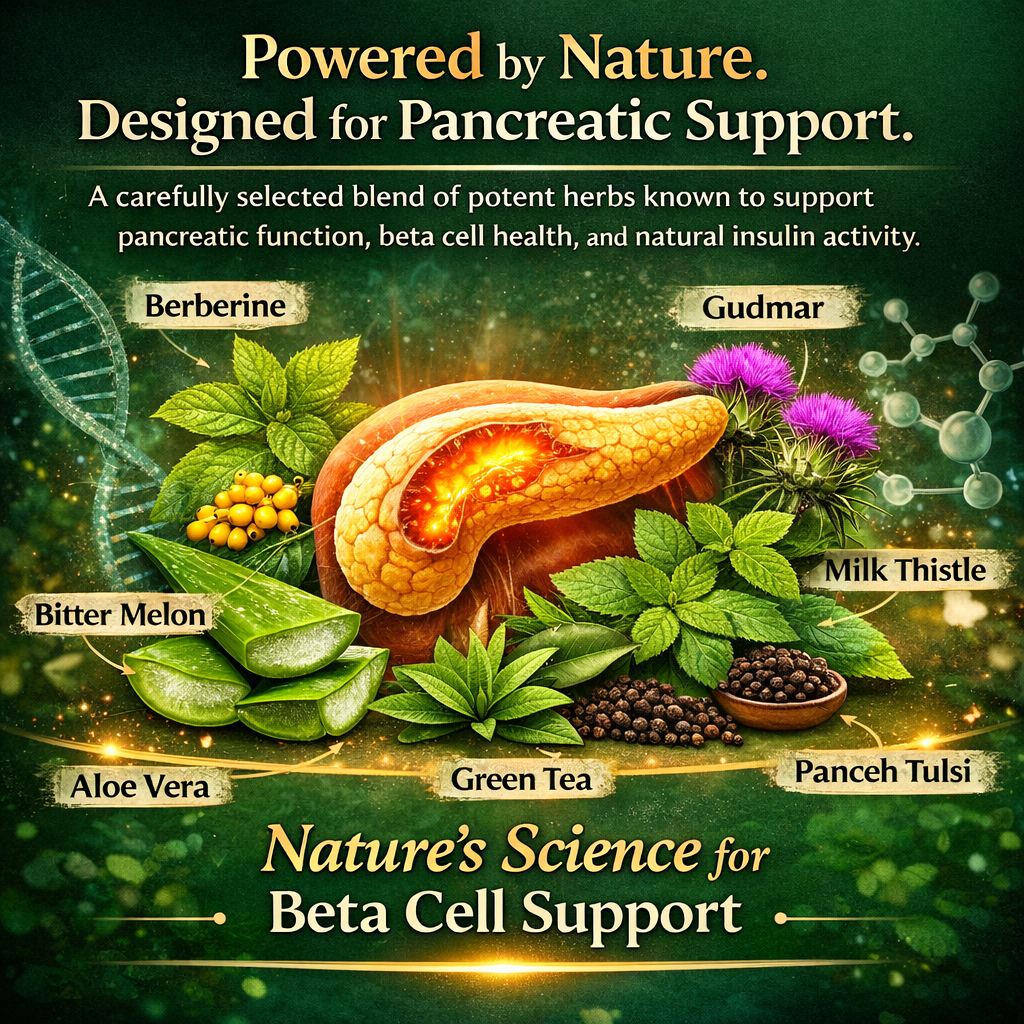 Rawleaf Beta Revive Capsules | Supports Pancreatic Function & Beta Cell Health | Promotes Natural Insulin Production | Herbal Formula for Glucose Metabolism & Daily Wellness